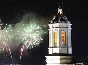 Fires de Sant Narcís 2013. Castell de focs artificials