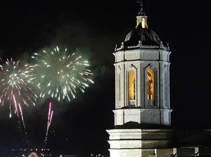 Fires de Sant Narcís 2013. Castell de focs artificials