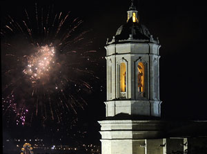 Fires de Sant Narcís 2013. Castell de focs artificials