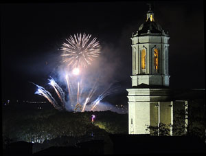 Fires de Sant Narcís 2013. Castell de focs artificials