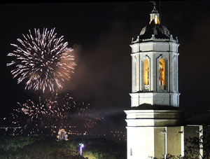 Fires de Sant Narcís 2013. Castell de focs artificials