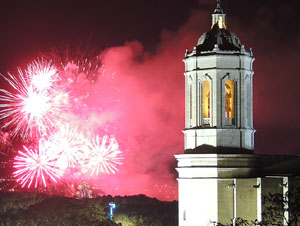 Fires de Sant Narcís 2013. Castell de focs artificials
