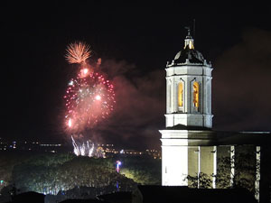 Fires de Sant Narcís 2013. Castell de focs artificials