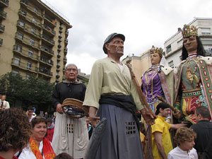 Fires de Sant Narc&iacute;s 2013. Trobada de gegants: la cercavila