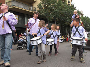 Fires de Sant Narc&iacute;s 2013. Trobada de gegants: la cercavila