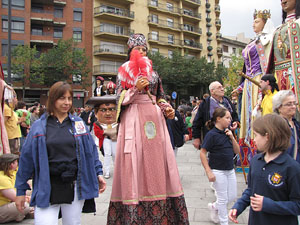 Fires de Sant Narc&iacute;s 2013. Trobada de gegants: la cercavila