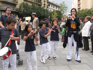Fires de Sant Narc&iacute;s 2013. Trobada de gegants: la cercavila