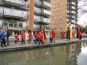 Fires de Sant Narcís 2013. Trobada de gegants: la cercavila