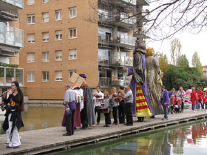 Fires de Sant Narcís 2013. Trobada de gegants: la cercavila