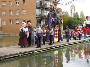 Fires de Sant Narcís 2013. Trobada de gegants: la cercavila