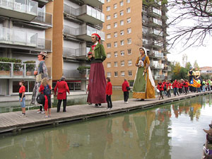 Fires de Sant Narcís 2013. Trobada de gegants: la cercavila