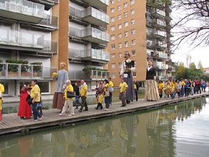 Fires de Sant Narcís 2013. Trobada de gegants: la cercavila