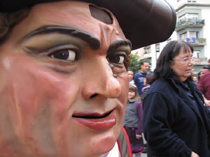 Fires de Sant Narc&iacute;s 2013. Trobada de gegants: la ballada