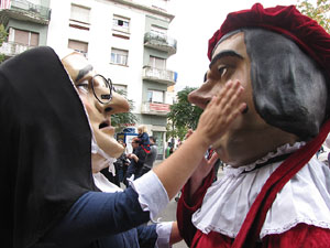 Fires de Sant Narc&iacute;s 2013. Trobada de gegants: la ballada