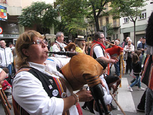 Fires de Sant Narc&iacute;s 2013. Trobada de gegants: la ballada