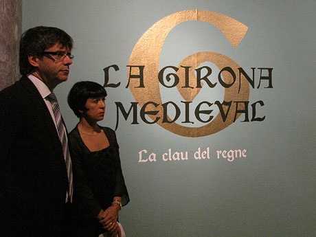 Inauguració exposició La Girona Medieval. Espectacle de Casus Bellic