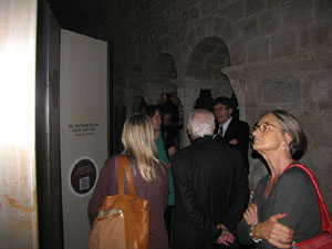 Fires de Sant Narcís 2013. Inauguració exposició La Girona Medieval al monestir de Sant Daniel