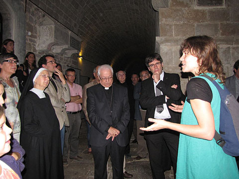 Presentació de l'exposició per la comissaria Anna Gironella