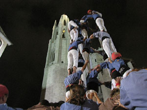 Fires de Sant Narcís 2013. Castells de Vigília a la plaça de Sant Feliu
