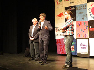 Festival Internacional de Teatre Amateur FITAG. Inauguració al Teatre Municipal