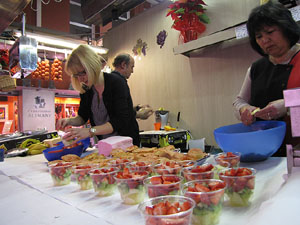 Girona10. Mercat del Lle&oacute;. Tastets gastron&ograve;mics