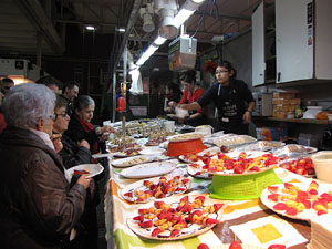Girona10. Mercat del Lle&oacute;. Tastets gastron&ograve;mics