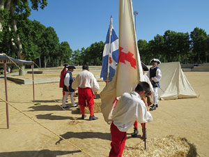 Girona resisteix! Jornades de recreació històrica de la Guerra de Successió. El campament barroc