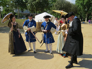 Girona resisteix! Jornades de recreació històrica de la Guerra de Successió. El campament barroc