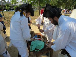Girona resisteix! Jornades de recreació històrica de la Guerra de Successió. El campament barroc