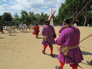 Girona resisteix! Jornades de recreació històrica de la Guerra de Successió. El campament barroc