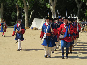 Girona resisteix! Jornades de recreació històrica de la Guerra de Successió. El campament barroc