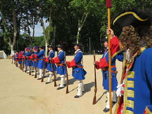 Girona resisteix! Jornades de recreació històrica de la Guerra de Successió. El campament barroc