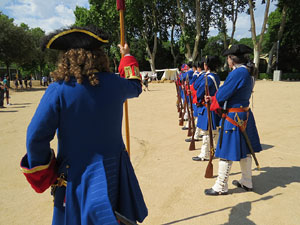 Girona resisteix! Jornades de recreació històrica de la Guerra de Successió. El campament barroc
