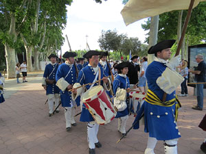 Girona resisteix! Jornades de recreaci&oacute; hist&ograve;rica de la Guerra de Successi&oacute;. Presentaci&oacute; de la recreaci&oacute;