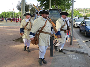Girona resisteix! Jornades de recreaci&oacute; hist&ograve;rica de la Guerra de Successi&oacute;. Presentaci&oacute; de la recreaci&oacute;