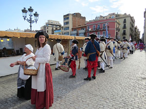 Girona resisteix! Jornades de recreaci&oacute; hist&ograve;rica de la Guerra de Successi&oacute;. Presentaci&oacute; de la recreaci&oacute;