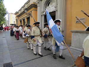 Girona resisteix! Jornades de recreaci&oacute; hist&ograve;rica de la Guerra de Successi&oacute;. Presentaci&oacute; de la recreaci&oacute;