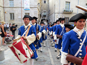 Girona resisteix! Jornades de recreaci&oacute; hist&ograve;rica de la Guerra de Successi&oacute;. Presentaci&oacute; de la recreaci&oacute;