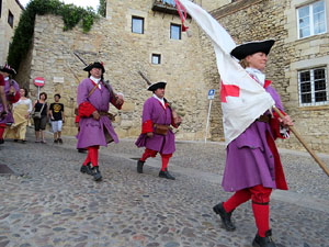 Girona resisteix! Jornades de recreaci&oacute; hist&ograve;rica de la Guerra de Successi&oacute;. Recreaci&oacute; dels combats de 1705