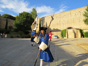 Girona resisteix! Jornades de recreaci&oacute; hist&ograve;rica de la Guerra de Successi&oacute;. Recreaci&oacute; dels combats de 1705
