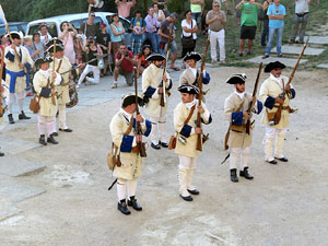 Girona resisteix! Jornades de recreaci&oacute; hist&ograve;rica de la Guerra de Successi&oacute;. Recreaci&oacute; dels combats de 1705