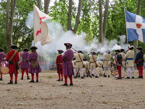 Girona resisteix! Jornades de recreació històrica de la Guerra de Successió. Recreació dels setges de 1710 i 1712