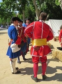 Girona resisteix! Jornades de recreació històrica de la Guerra de Successió. Les unitats