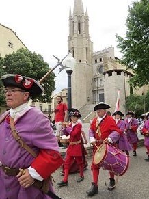 Girona resisteix! Jornades de recreació històrica de la Guerra de Successió. Les unitats