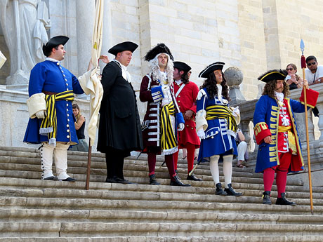 Girona resisteix! Jornades de recreació històrica de la Guerra de Successió. Les unitats