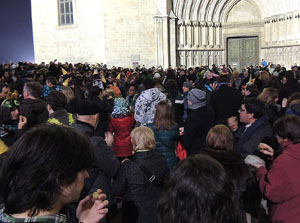 Campanades de Cap d'Any a la Catedral de Girona