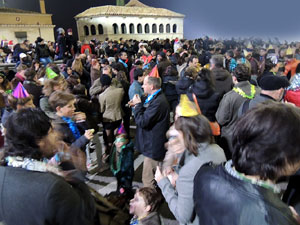 Campanades de Cap d'Any a la Catedral de Girona