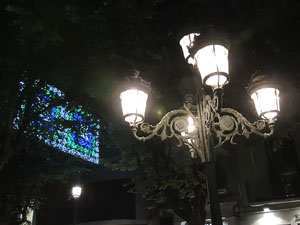 Els carrers il·luminats per Nadal