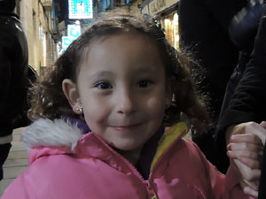 L'encesa de les llums de Hanukkà a la plaça del Vi