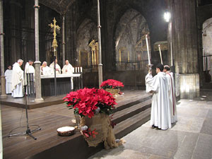 Missa del Gall a la Catedral de Girona